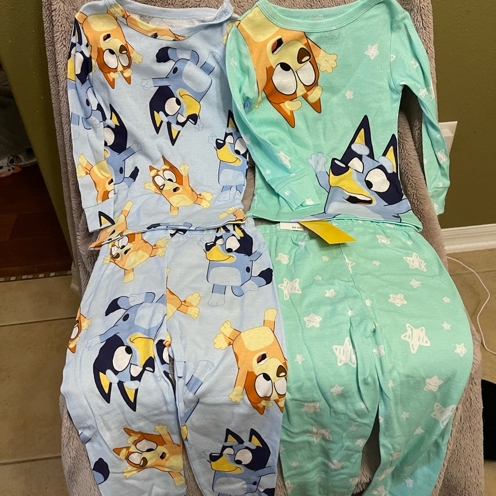 Bluey Pajamas 2 pack